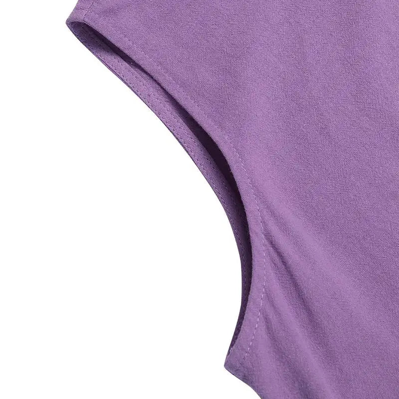 ZANZEA Oversized Cotton Maxi Dress for Women - Casual Sleeveless Summer Style