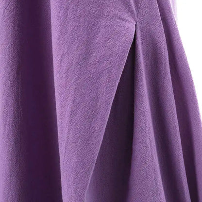 ZANZEA Oversized Cotton Maxi Dress for Women - Casual Sleeveless Summer Style