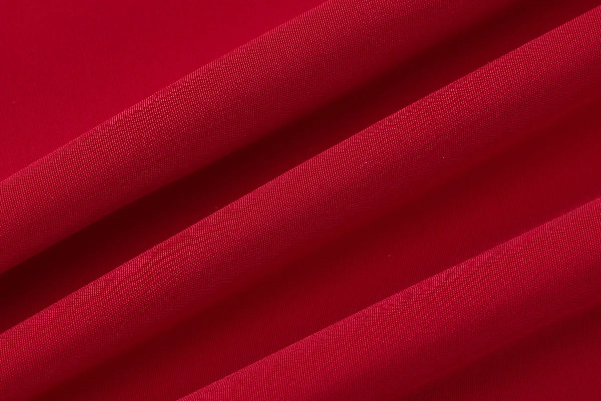 Suninheart 2025 Elegant Red Sleeveless Midi Dress