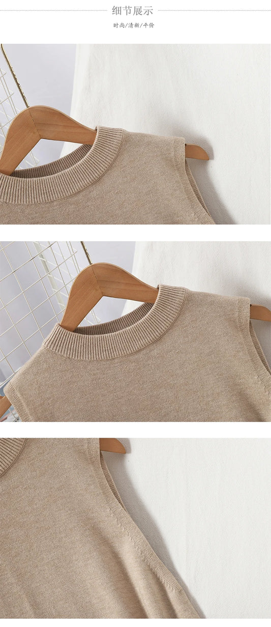 OCEANLOVE Vintage A-Line Sleeveless Casual Dress