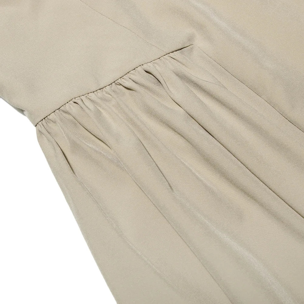 Elegant Backless Spaghetti Strap Midi Dress for Women